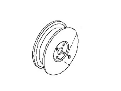 Nissan 40300-3RB1D Aluminum Wheel