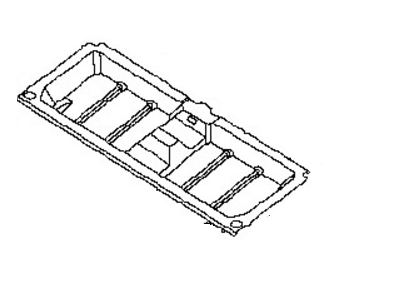 Nissan 84975-3JV0A Box Assy-Luggage Floor, Center