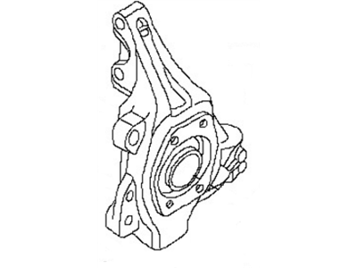 Nissan 40015-JA00A Spindle-KNUCKLE, LH