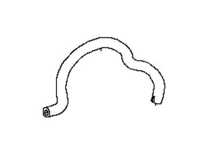Nissan 47474-6CB0A Hose-Brake Booster