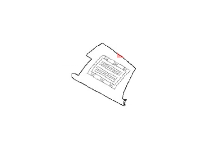 Nissan 68109-6MA0A Panel-Instrument Upper, Assist