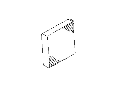 Nissan 27281-EL00E EVAPORATOR, Front