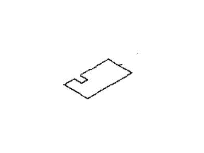 Nissan 74882-3AN0A Insulator-Front Floor, Front