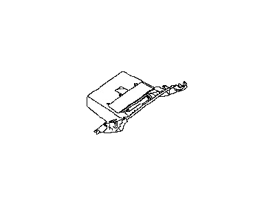 Nissan 68510-3JA0A Panel-Instrument Lower, Assist