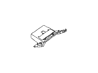 Nissan 68510-9N00A Panel-Instrument Lower, Assist