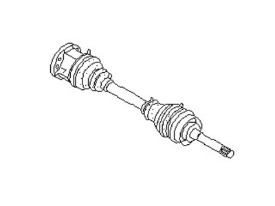 Nissan 39100-88G01 Shaft Assy-Front Drive