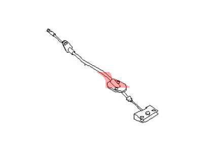 Nissan 36402-65F00 Cable Assy-Parking Brake, Front