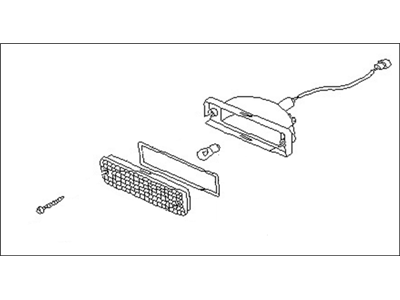 Nissan B6130-30R00 Lamp Assembly-Turn Signal Front RH