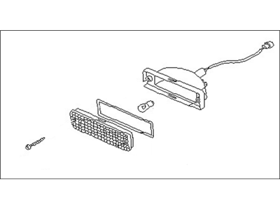 Nissan 26125-D1610 Lamp-Front Turn