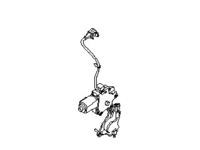 Nissan 82731-EA500 Motor Assy-Regulator, LH