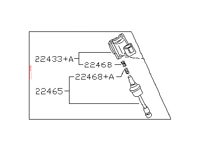 Nissan 22448-30P00 Ignition Coil Assembly