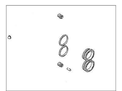 Nissan D1ABM-CA025 Seal Kit-Disc Brake