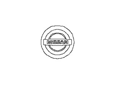 Nissan 40342-BR02A Wheel Center Cap - Various(Black)