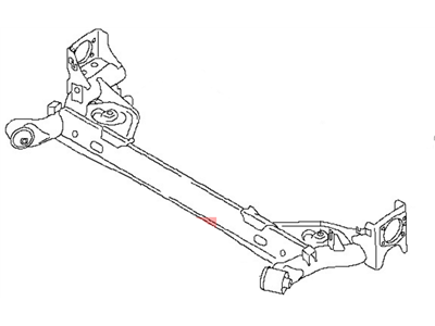 Nissan 55501-3WC1C Arm Assy-Rear Suspension, Rh