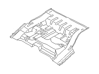 Nissan 74510-9Z330 Assembly Rear Floor