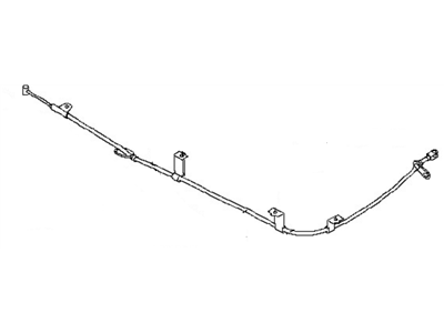 Nissan 36530-3Z000 Cable-Brake Rear RH