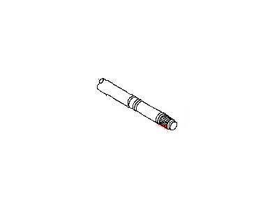 Nissan 39704-1LA0B Shaft-Rear Drive