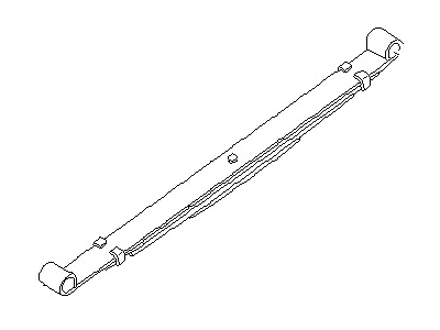 Nissan 55020-31G00 Spring Rear Suspension