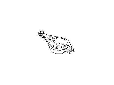 Nissan 551B0-5ZA0A Link Complete-Rear Suspension Lower, Rear