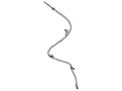 Nissan 36531-1AA0A Cable Assy-Parking, Rear LH