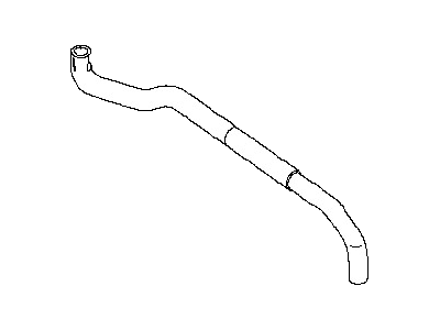 Nissan 92413-EA200 Hose-Heater, Outlet C