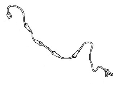 Nissan 47901-5AA0A Sensor Assy-Antiskid, Rear