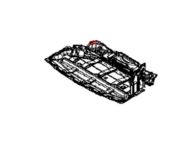Nissan 75892-1EA0A Cover-Engine, Lower