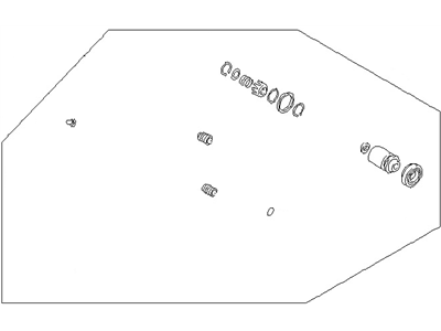 Infiniti 44120-3J225 Seal Kit-Disc Brake