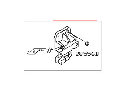 Infiniti 98830-2L725 Sensor-Side Air Bag, RH