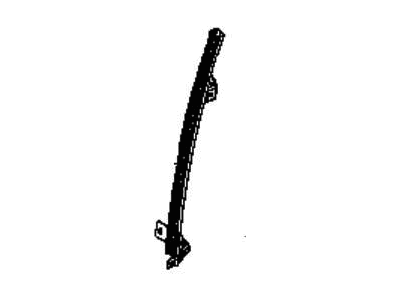 Nissan 80387-9KA0A Glass Run Rubber-Door Lower SASH, Front LH