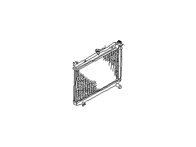 Nissan 21450-D1601 Radiator Comp