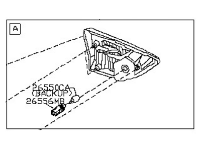 Nissan 26570-37M00 Lens Side Marker R
