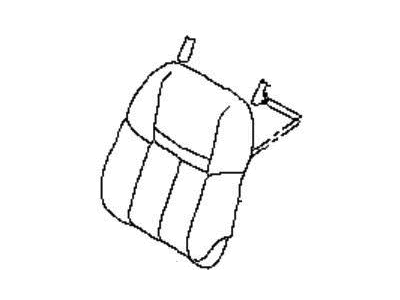 Nissan 87600-6FU0A Back-Seat RH