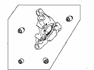 Nissan 43018-6CA0A Housing Assembly-Rear Axle, RH