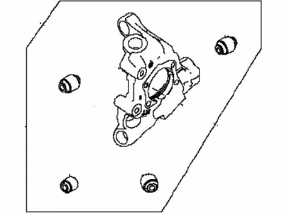 Nissan 43019-6CA0A Housing Assy-Rear Axle, LH