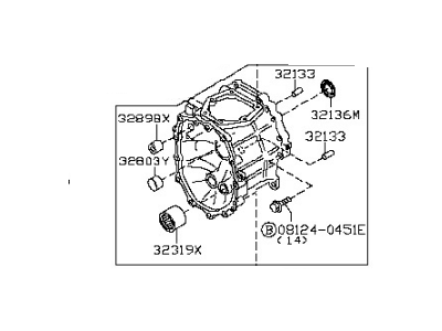 Nissan 32130-CD76B Extension Assy-Rear