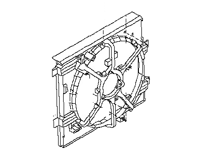 Nissan 21483-2B500 SHROUD Assembly