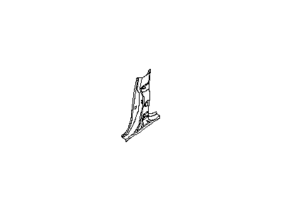 Nissan 76570-7S030 Brace-Center Pillar Lower, RH