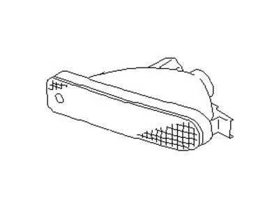 Nissan 26134-1E401 Body Assembly-Front Turn Signal, RH