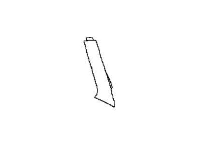 Nissan 96032-4BA0A Air Spoiler Assy-Rear, RH