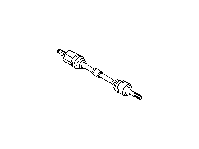 Nissan 39101-11A10 Shaft Front LH Drive