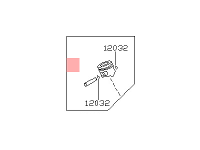 Nissan A2010-0W001 Piston, W/PIN