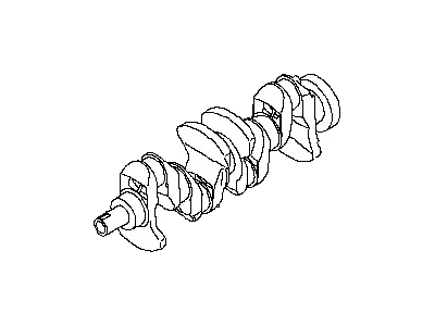 Nissan 12200-EN20A CRANKSHAFT Assembly