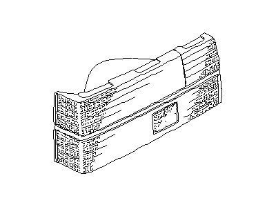 Nissan 26526-01P10 Lens Combination Lamp L