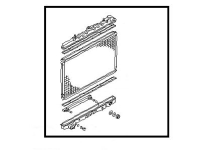 Nissan 21460-57E11 Radiator Assy