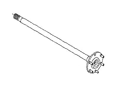 Nissan 38162-EA00A Shaft Rear Axle