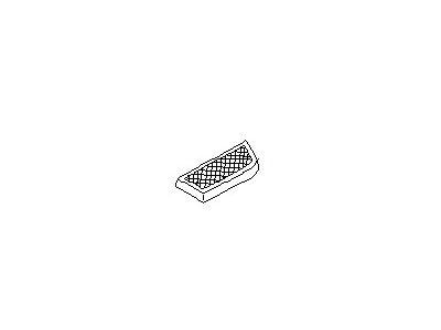 Nissan 28174-30P20 Grille-Rear Speaker, RH