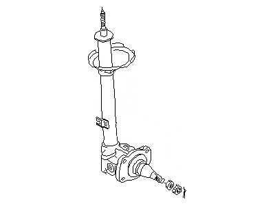 Nissan 55303-65E27 Strut Kit-Rear Suspension, LH