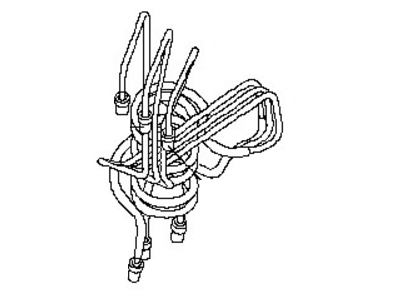 Nissan 46242-7S200 Tube Assembly-Brake, Front L