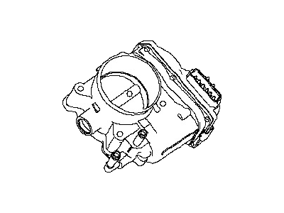 Nissan 16119-3TA0A Throttle Chamber Assembly